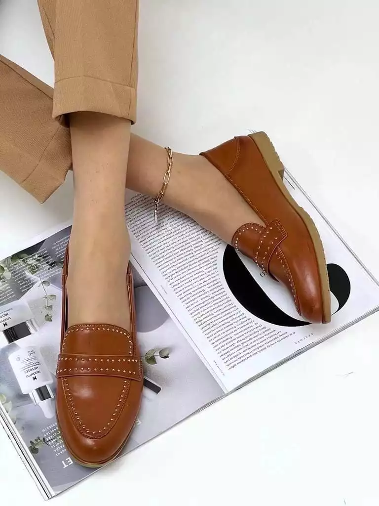 Туфли женские, коричневые 🤎